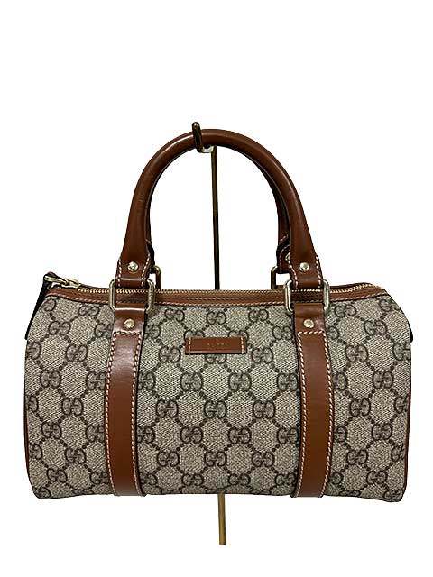 gucci///////////////\\\\\\\\\\\\\\\\\\\\\\\\\\\\\\\\\\\\\\\\\\\\\\\\\\\\\\\\\\\\\\\' - 【中古】GUCCI グッチ GGスプリーム ミニボストン ハンドバッグ 193604 493492 PVC レザー レディース バッグ
