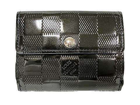 Rakuten - 【中古】 LOUIS VUITTON 　ルイヴィトン　コインケース ラドロー M92134 ダミエヴェルニ 名刺入れ カードケース 小銭入れ メンズ 　難あり