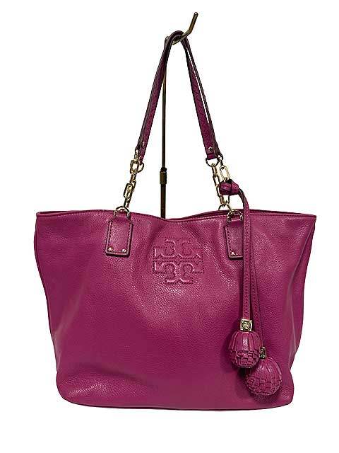 樂天商城 - 【中古】Tory Burch トリーバーチ バッグ トートバッグ ロゴ レディース