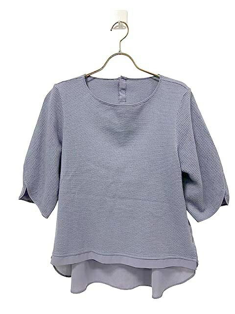 Rakuten - 【中古】K.T KIYOKO TAKASE｜キヨコタカセ　カットソー　グレー　5分袖丈　11号　Lサイズ　ファイブフォックス