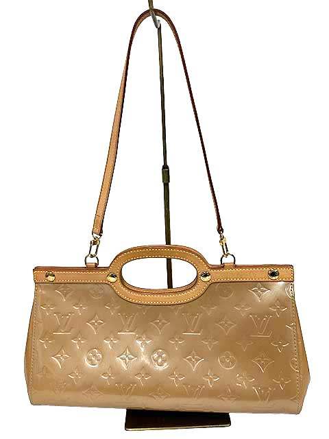 Rakuten - 【中古】LOUIS VUITTON ルイヴィトン ヴェルニ ロクスバリードライブ M91372　ショルダーバッグ