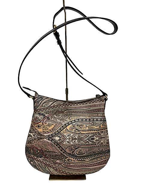 ETRO - 【中古】ETRO エトロ　ショルダーバッグ　PVC　ペイズリー　ヴィンテージ