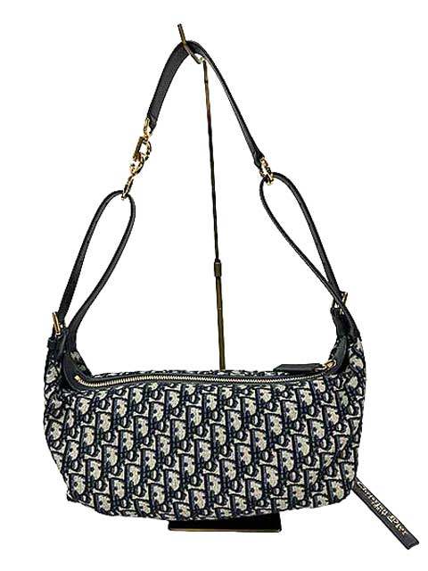 CHRISTIAN DIOR - 【中古】Christian Dior クリスチャンディオール 　D-Journey バッグ ミディアム　ショルダーバッグ　定価69万