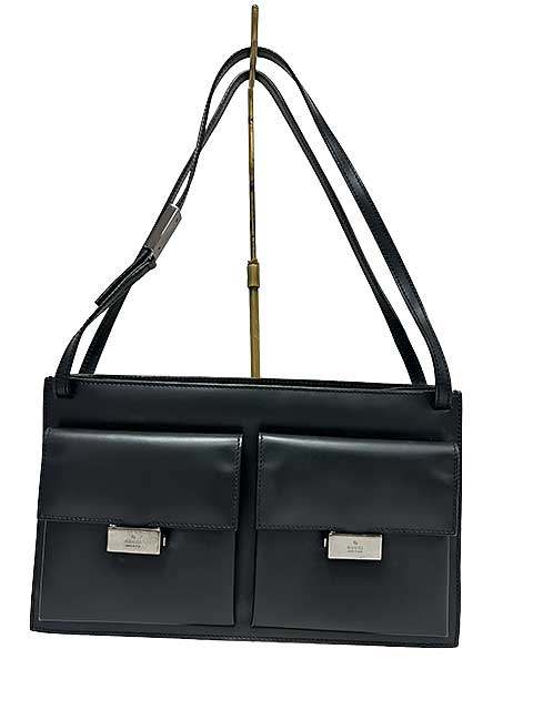 gucci///////////////\' - 【中古】GUCCI グッチ バッグ ハンドバッグ ショルダー 2WAY ブラック レディース ヴィンテージ 001-3174 000406