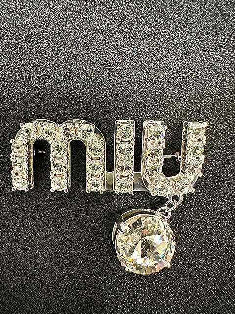 楽天市場】miumiu ブローチの通販