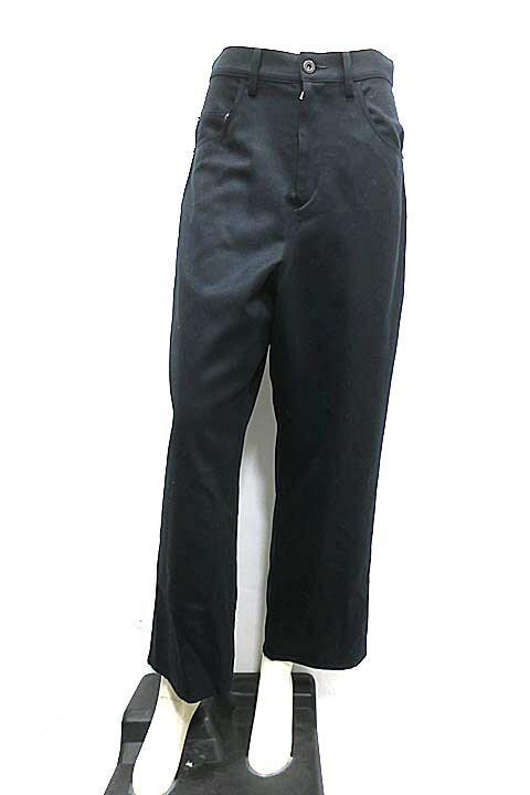 【中古】JOURNAL STANDARD ジャーナルスタンダード　パンツ 　レディ—ス 秋冬　9号　ウールパンツ　ブラック