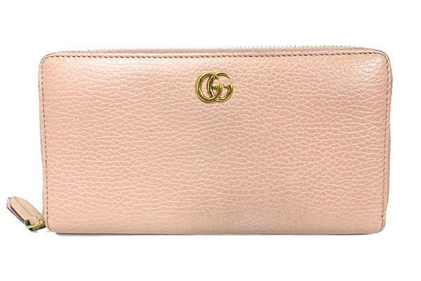 GUCCI グッチ 小物 財布 ラウンドファスナー レディース 456117 GGマーモント レザー