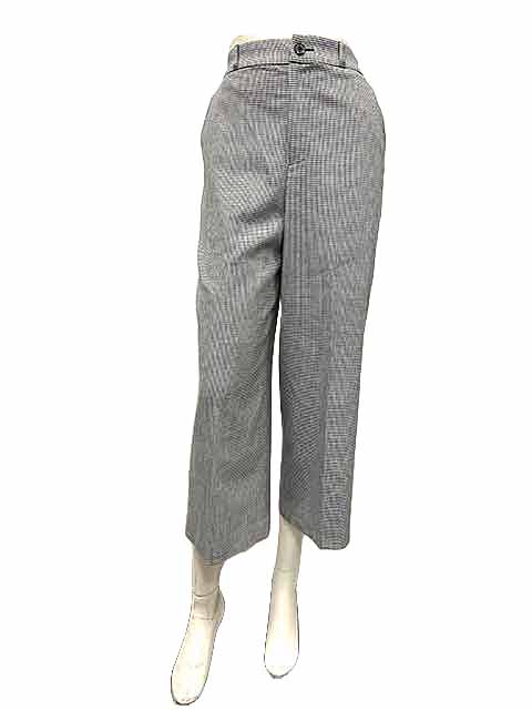 【中古】MACKINTOSH PHILOSOPHY マッキントッシュフィロソフィー パンツ レディ―ス ワイドパンツ 千鳥格子柄 サイズ34 ウール 秋冬