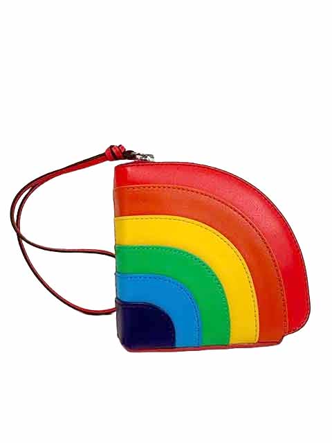 フルラ 小銭入れ レディース 【新古品】【未使用】FURLA フルラ　小物 レディース FURLA RAINBOW M COIN CASE 小銭入れ レインボー 新古品