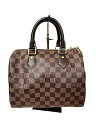 【中古】LOUIS VUITTON ルイヴィトン バッグ レディース ボストンバッグ スピーディ・バンドリエール25 ダミエ N41368