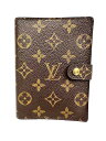 【中古】LOUIS VUITTON　ルイヴィトン アジェンダ PM バインダー6穴 手帳カバー　PVC