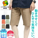 【メール便で送料無料】 シニア メンズ ハーフパンツ 涼しい チノパン ショートパンツ 短パン 半パン 接触冷感 紳士服 ゴルフウェア 吸水速乾 春夏 父の日 おじいちゃん プレゼント ギフト 敬老の日 50代 60代 70代 80代 部屋着 ゆったり シニアファッション ワークマン