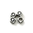 4ヶ入【 メタルブロックビーズ(No.0) 7×7mm Ni/シルバー】アクセサリーパーツ/メタルビーズ/ビーズ/ネックレス/ブレスレット/メンズ/金属/ビーズ...