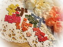 手づくりアクセサリーに ☆ ウッドフラワービーズ ☆ 10ヶ入り ハンドメイド・手芸パーツ/アクセサリーパーツ/ウッドビーズ/木/ナチュラル