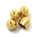 【4ヶ入】11mm花キャップG(ゴールド) アクセサリーパーツ/ビーズキャップ/座金/菊座/金属/金具/ハンドメイド/Tピン/9ピン/飾り/タッセル/自作