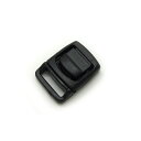 【1セット】【10mm平紐用着脱ジョイント】(10mmベルト用)ボタン式 ネックストラップやブレスレットなどに!簡単に着脱できるアクセサリーに/ジョイントパーツ...