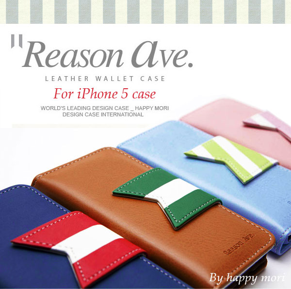 Happy Mori쥶iphone5/5s  Reason Ave Wallet Case դ ޥͥåȼ 쥶ܳʥ쥶 ޤ ꡼ iPhone5 iphone5s  եåڥޥۥޡȥեۡڳס쥶㥱åȡiphone5 ۡפ򸫤