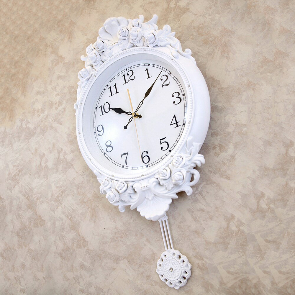 ビクトリアンパレス ウォールクロック ヴェネツィアホワイト クロック インテリア ディスプレイ ショップ ギフト プレゼント おしゃれ かわいい 壁掛け 振り子時計 時計 白 贈り物 玄関 輸入雑貨 送料無料RELS-B8200S-WH