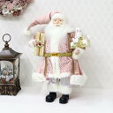 サンタクロース テディベアサンタ オブジェ クリスマス ディスプレイ シャビー シャビーシック アンティーク クラシック インテリア ショップ プレゼント ギフ...