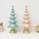 デコラティブ ツリーオブジェクリスマスツリー ツリー アンティーク シャビー シャビーシック ディスプレイ クリスマス インテリア ショップ プレゼント ギフト...