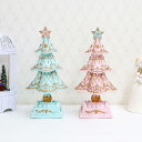 ジンジャーブレッド クリスマスツリークリスマス オブジェ ディスプレイ ツリー ピンク オーナメント インテリア ショップ プレゼント ギフト おしゃれ かわい...