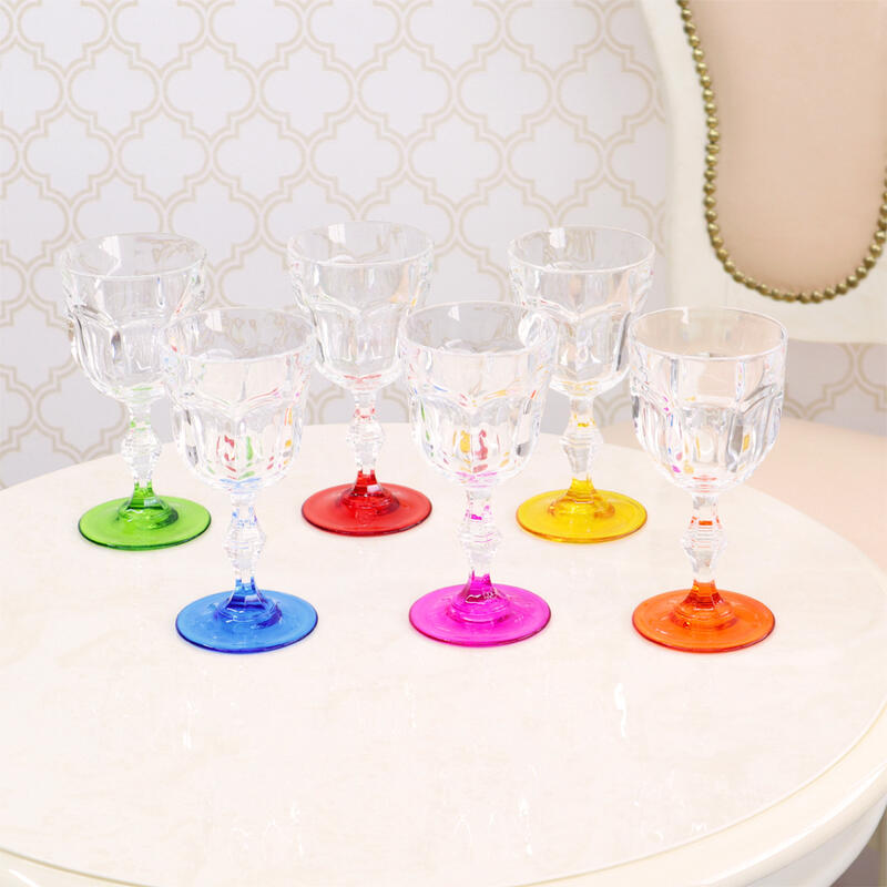 リフレッシ ワイングラス 6点セットイタリア グラス タンブラー セット コップ ロック モダン ディスプ..