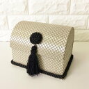 Jennifer Taylor Givetジェニファーテイラー トランクボックス小物入れ ふた付き おしゃれ かわいい タッセル リボン フリル ピンク プレゼ...