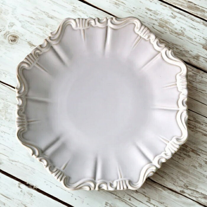 ★新品未使用★シャビーシックなミントグリーンのディナー皿　２枚セット グレイスエア ＼在庫限り／ NARUMI ナルミ 食器 皿 大皿 ディナー