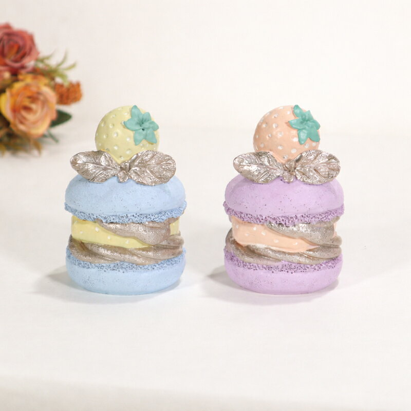 パステルケーキオブジェ マカロンマカロンモチーフ 置物 姫系 フレンチ...(3.0)