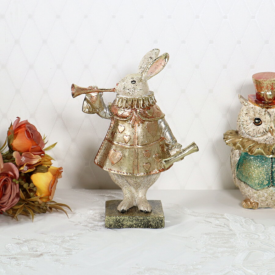 楽天市場】置物 うさぎ イースターの通販