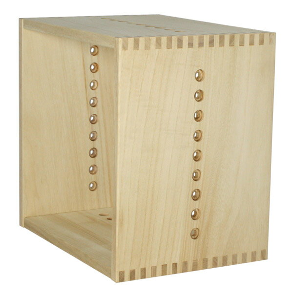 【楽天市場】【日本製・桐無垢材キューブボックス】Vine ヴァイン L BOX【cubebox カラーボックス ディスプレイラック ウッド