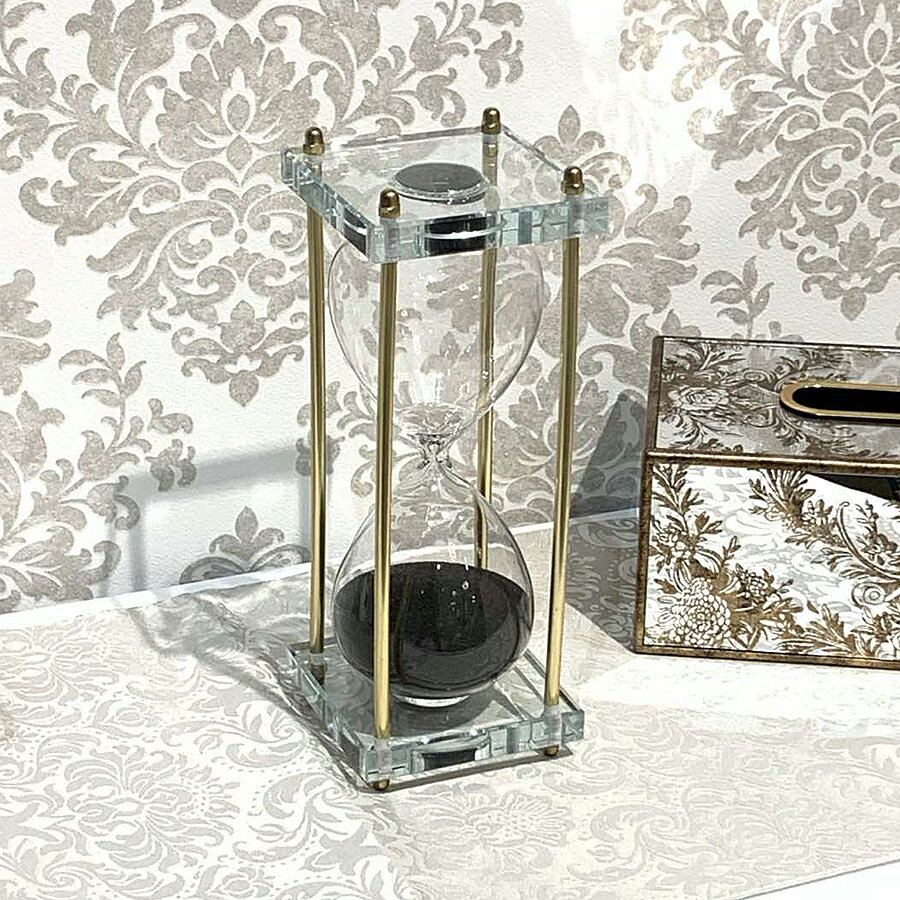 ポイント10倍SALE砂時計 Lサイズ 30分モダン インテリア ディスプレイ ショップ ギフト プレゼント おしゃれ かわいい 時計 北欧 輸入雑貨 送料無料...