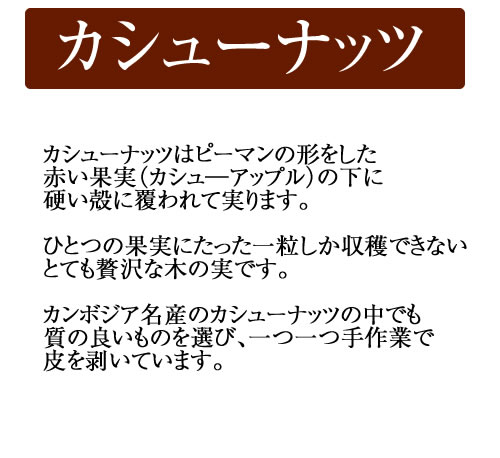 【割れ】生(DRY)カシューナッツ(なま かし...の紹介画像2