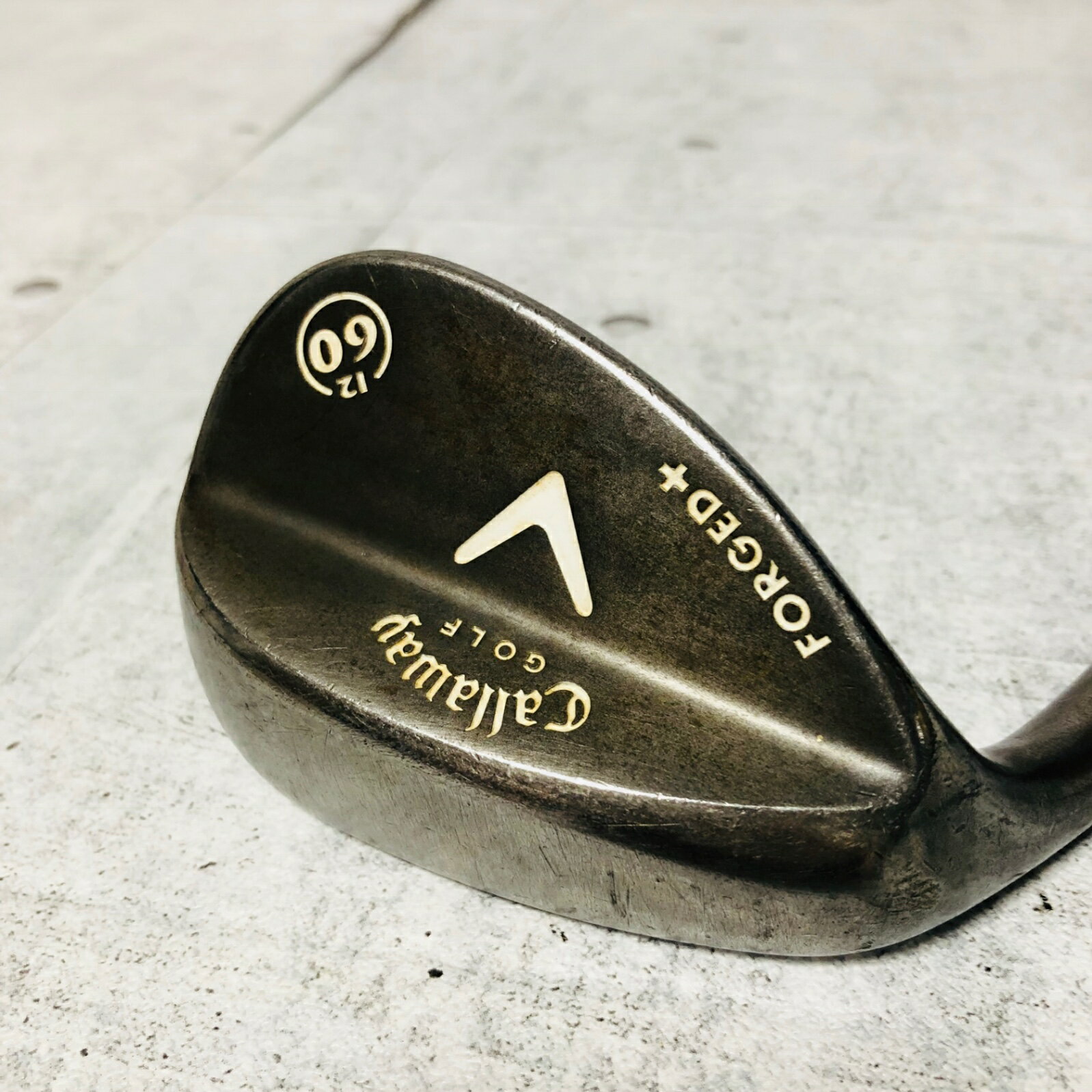 【中古】 レフティ Callaway キャロウェイ FORGED＋ フォージド 60° メンズ ゴルフ クラブ ウェッジ 初心者 入門 単品 左利き お得 安い