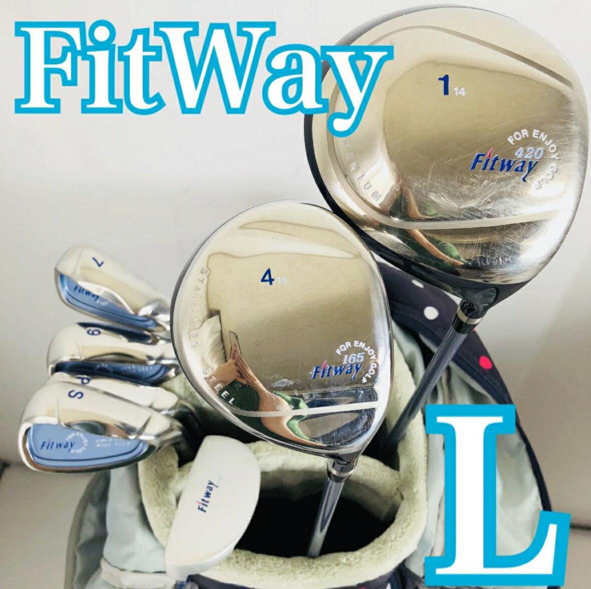 初心者オススメ！ Fitway メンズゴルフクラブ 12本セット バッグ付♪ 2025年最新】ゴルフ fitway セットの人気アイテム - メルカリ