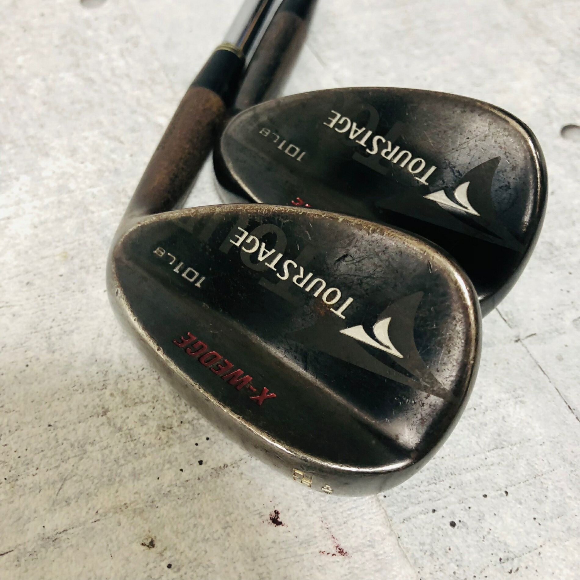 【中古】 TOUR STAGE ツアーステージ X-WEDGE 52° 58° 2本 メンズ ゴルフ クラブ ウェッジ 初心者 入門 単品