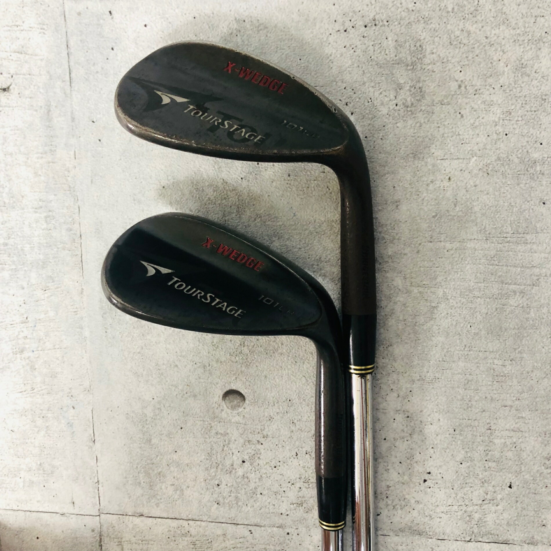 【中古】 TOUR STAGE ツアーステージ X-WEDGE 52° 58° 2本 メンズ ゴルフ クラブ ウェッジ 初心者 入門 単品