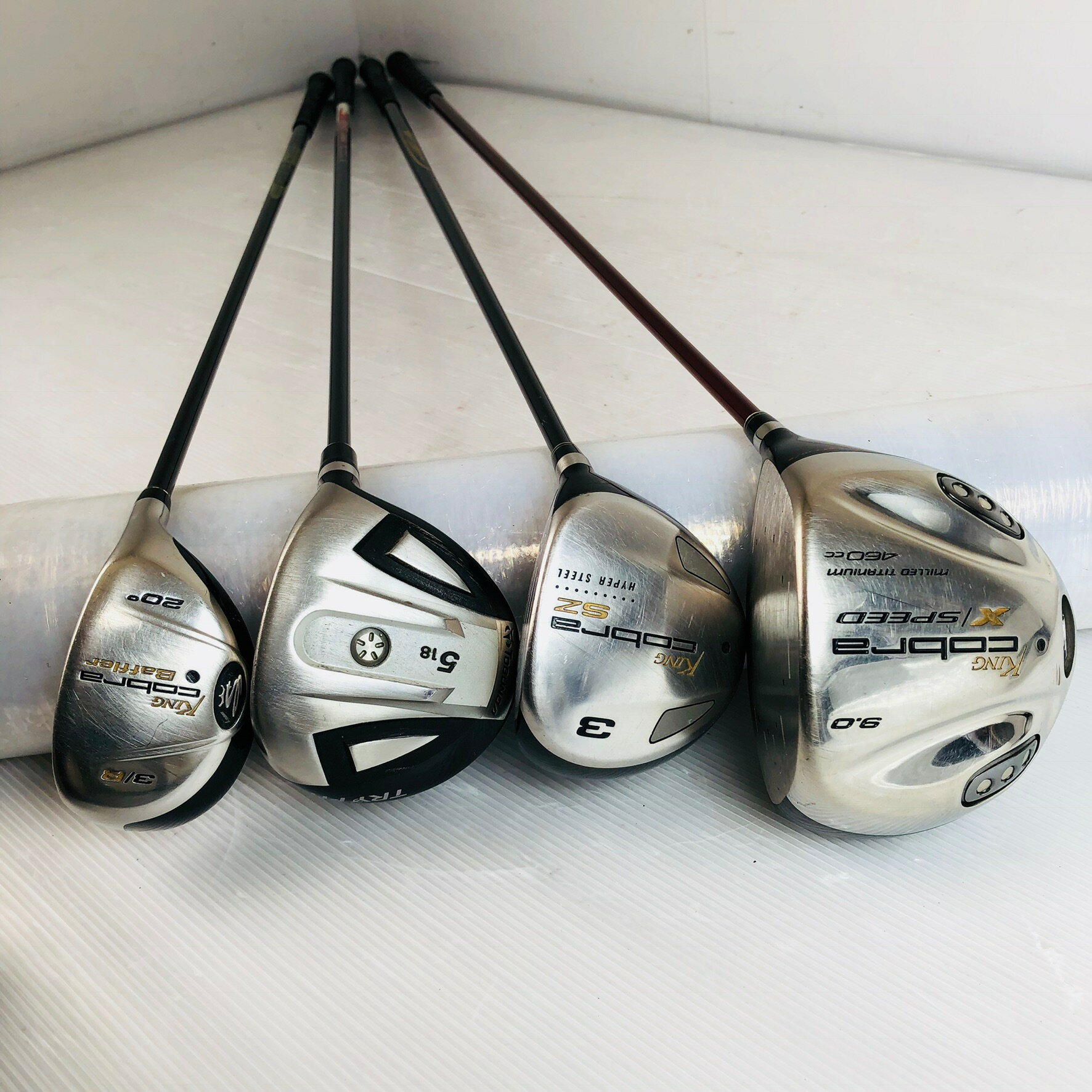 【中古】Cobra コブラ TOBUNDA トブンダ メンズ ゴルフセット クラブ セット 初心者 入門 バッグ付き フルセット 右利き パター付 安価 Y-171