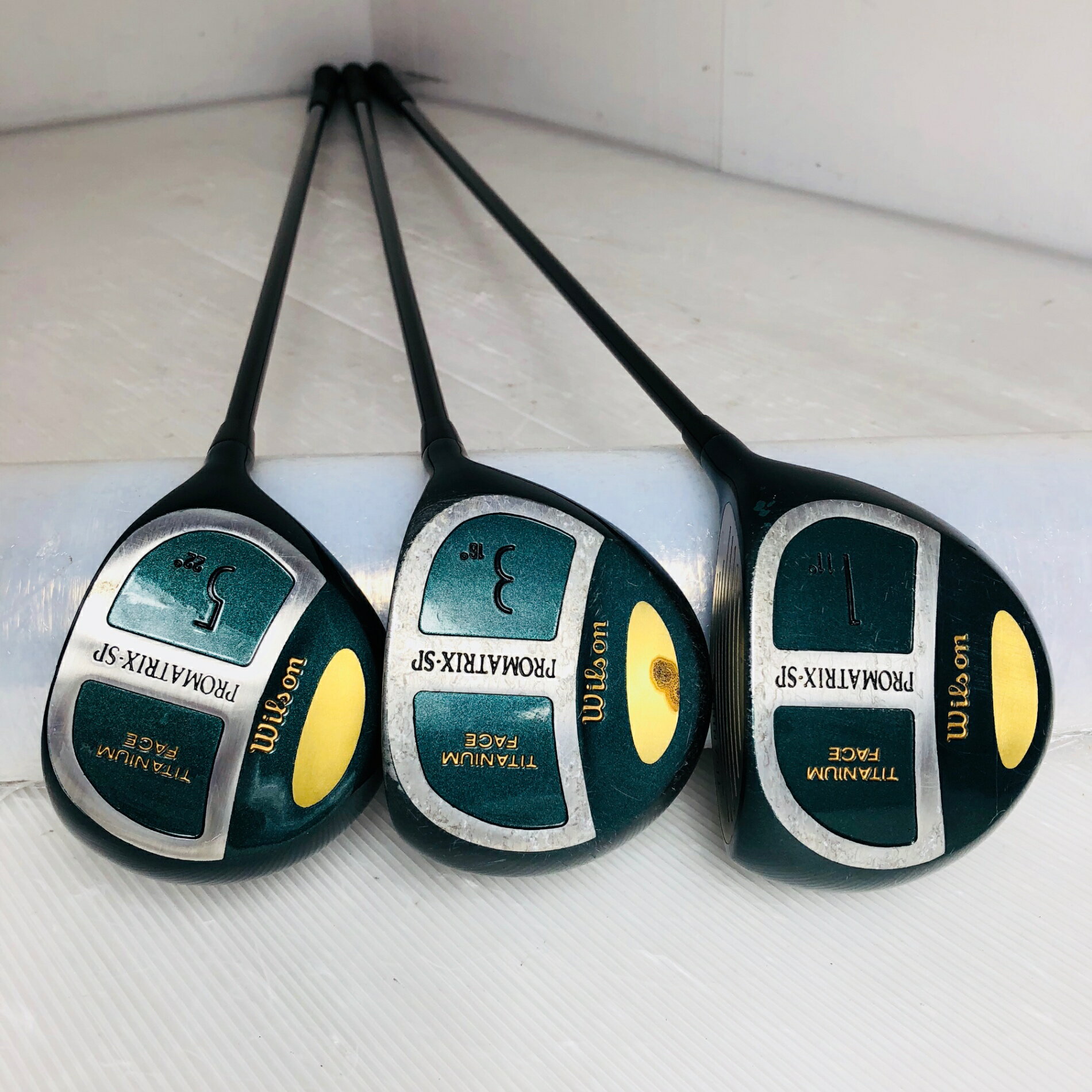 【中古】Wilson ウィルソン PROMATRIX-SP メンズ ゴルフセット クラブ セット 初心者 入門 バッグ付き フルセット 右利き パター付 安価 11Y-19