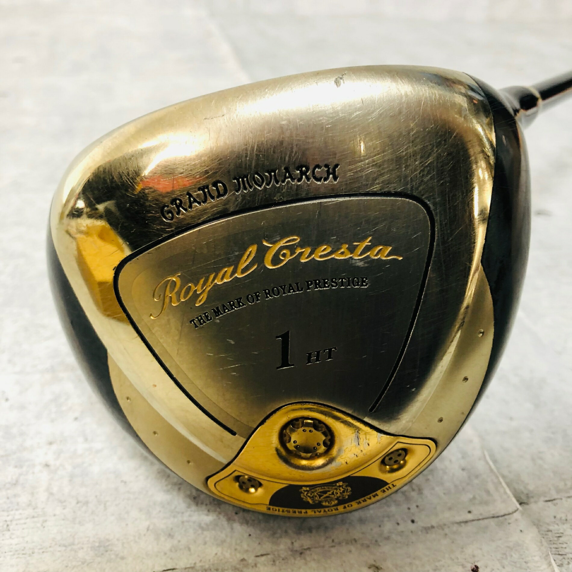 【中古】 MIZUNO ミズノ GRAND MONARCH グランドモナーク Royal Cresta ロイヤルクレスタ 1W ドライバー 男女兼用 メンズ ゴルフ クラブ ドライバー 1W 初心者 入門