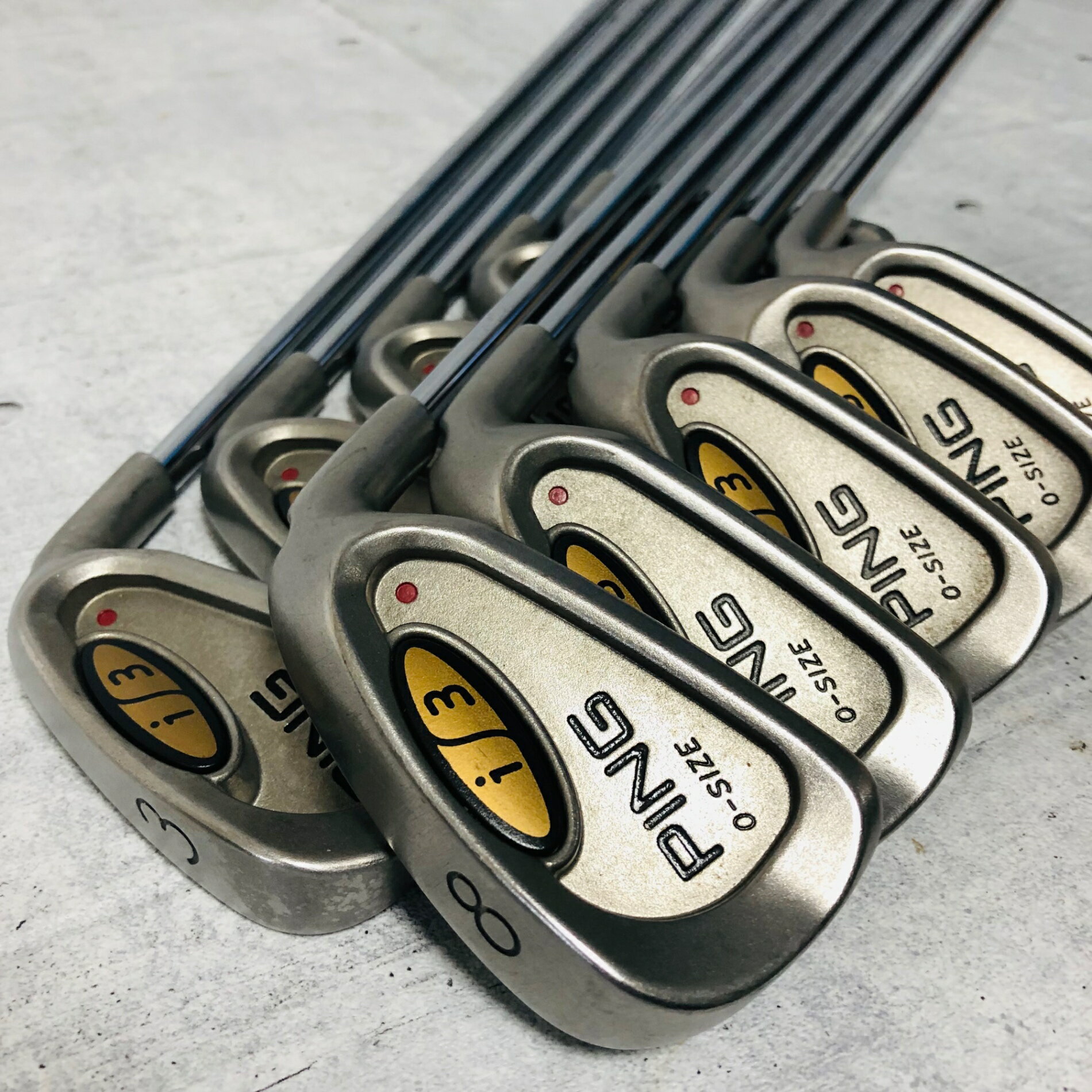 【中古】 PING ピン i3 O-SIZE アイアン 10本 メンズ ゴルフ クラブ セット 初心者 入門 右利き