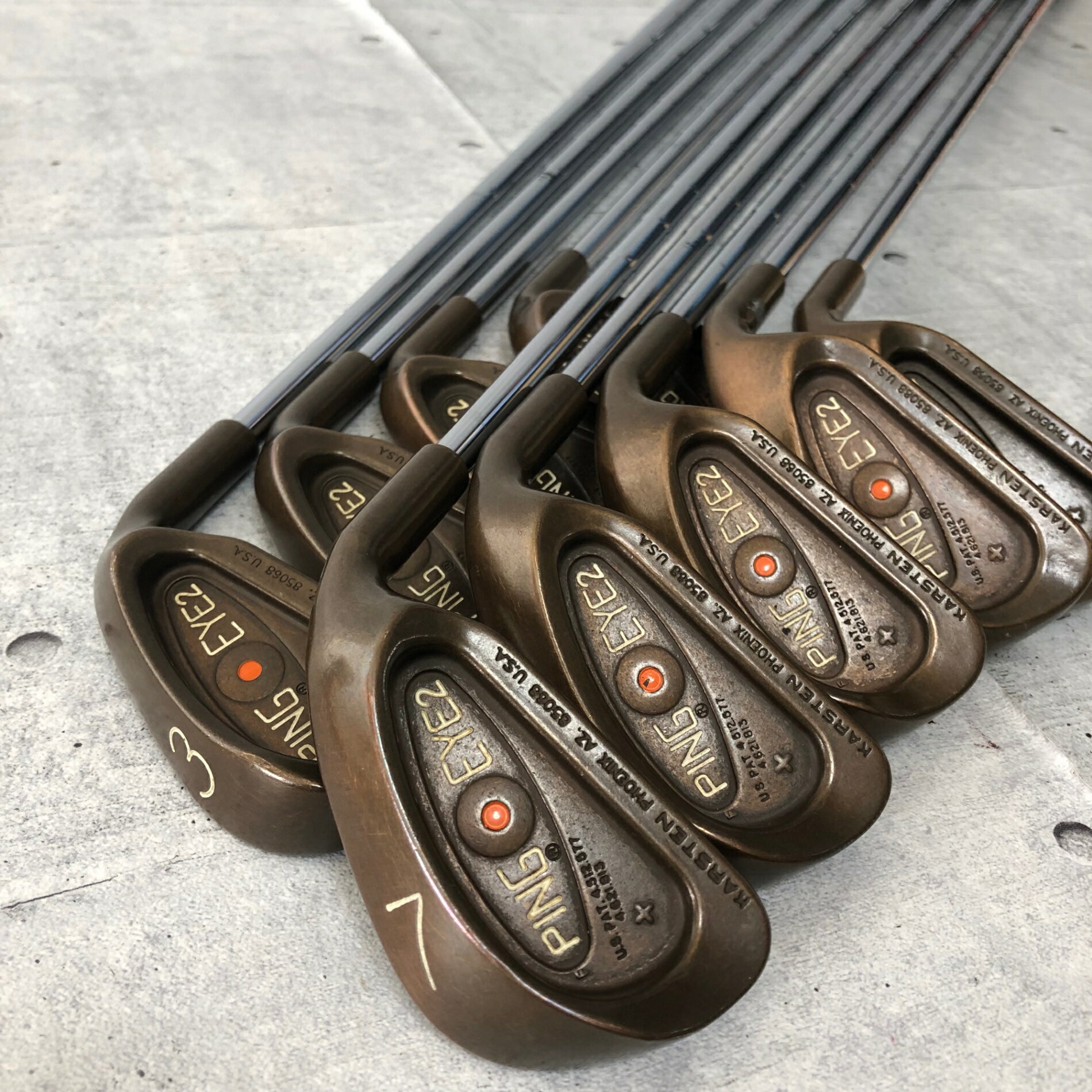 【ピロ】PING i210 U〜5i DG105 オレンジドッド 口コミ・評価｜i210アイアン(6本セット) ダイナミックゴールド