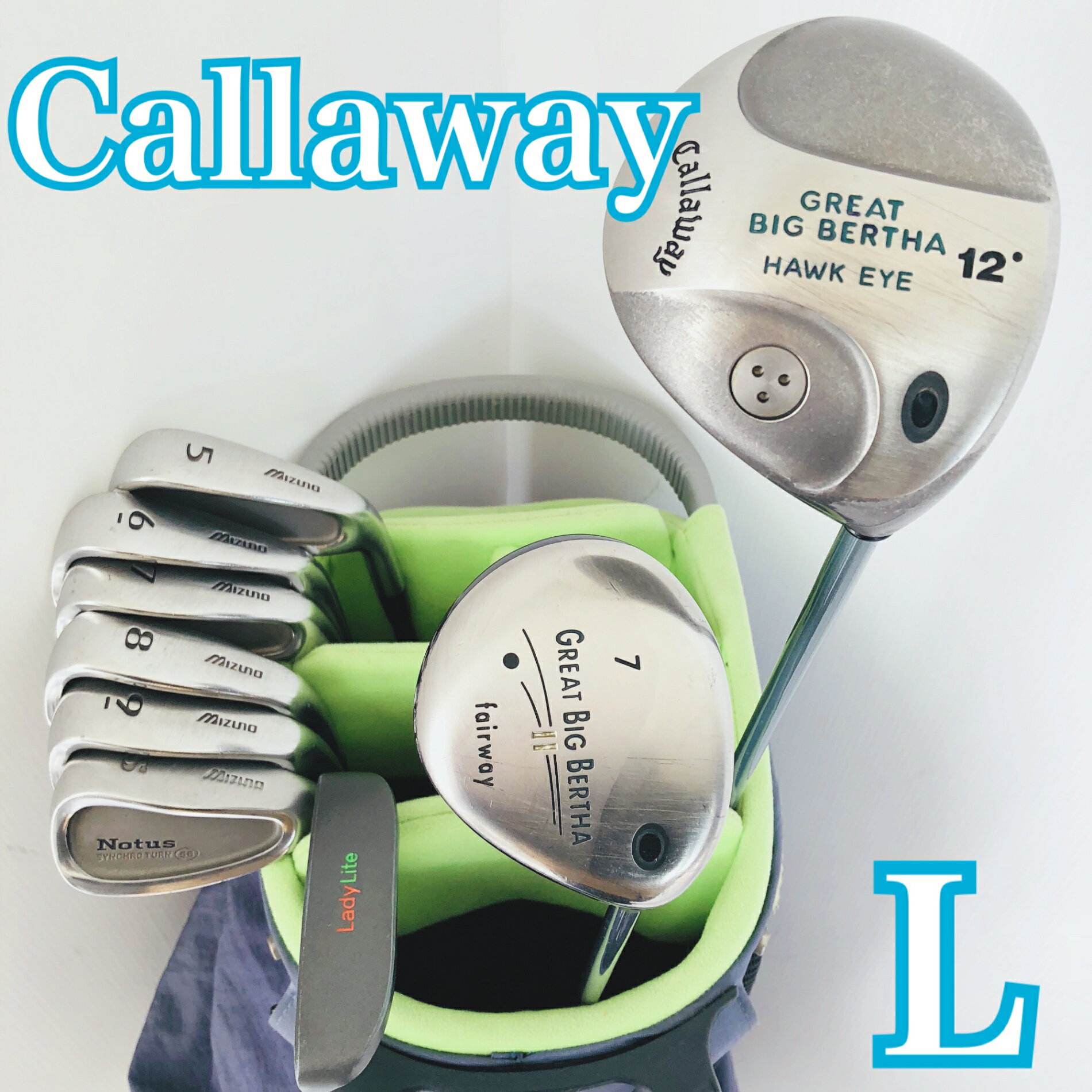 楽天市場】ドライバー 中古 キャロウェイ（クラブセット｜レディース