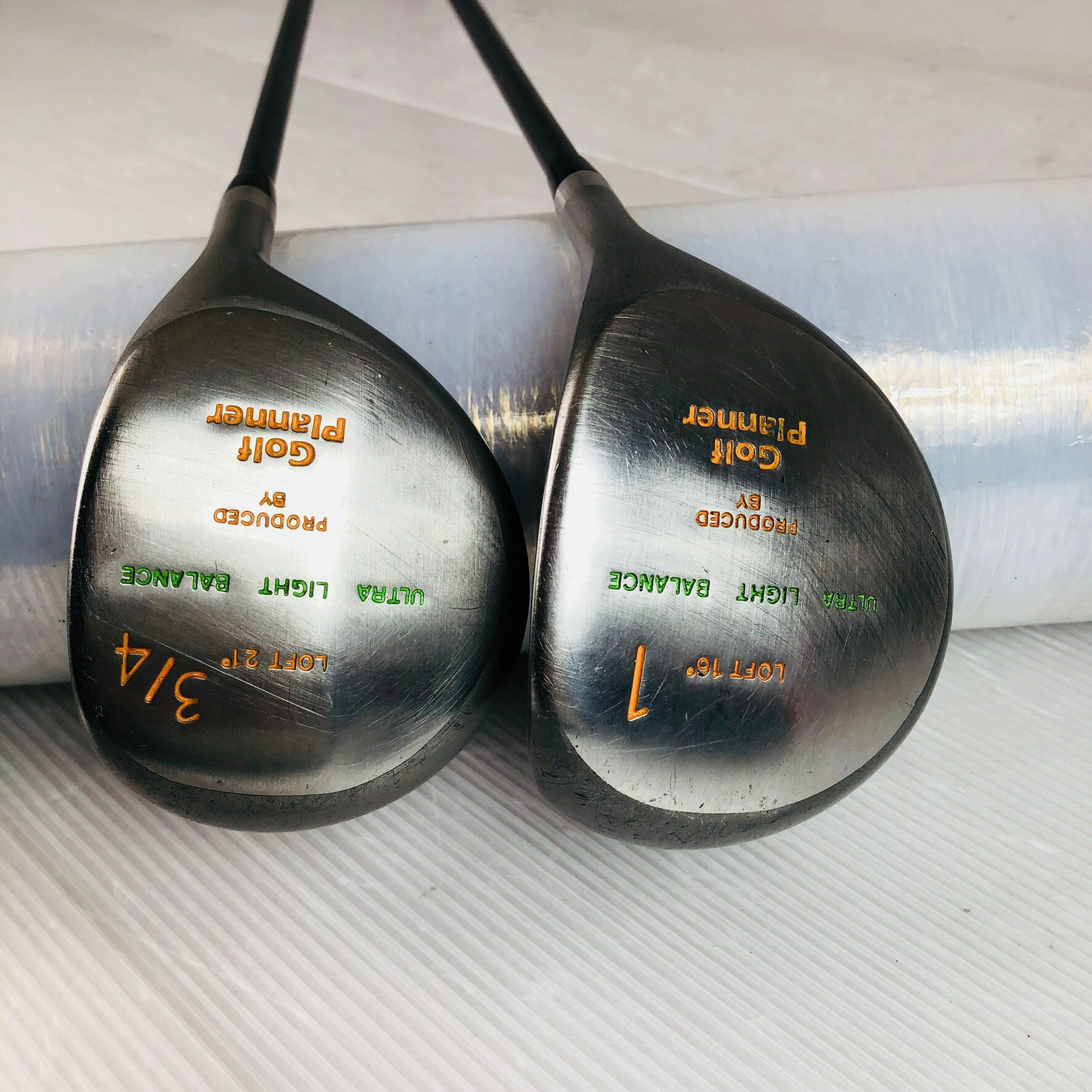 【中古】 レディース Golf Planner ゴルフプランナー ゴルフセット クラブ セット 初心者 入門 バッグ付き 右利き パター付 安価　11Y-73