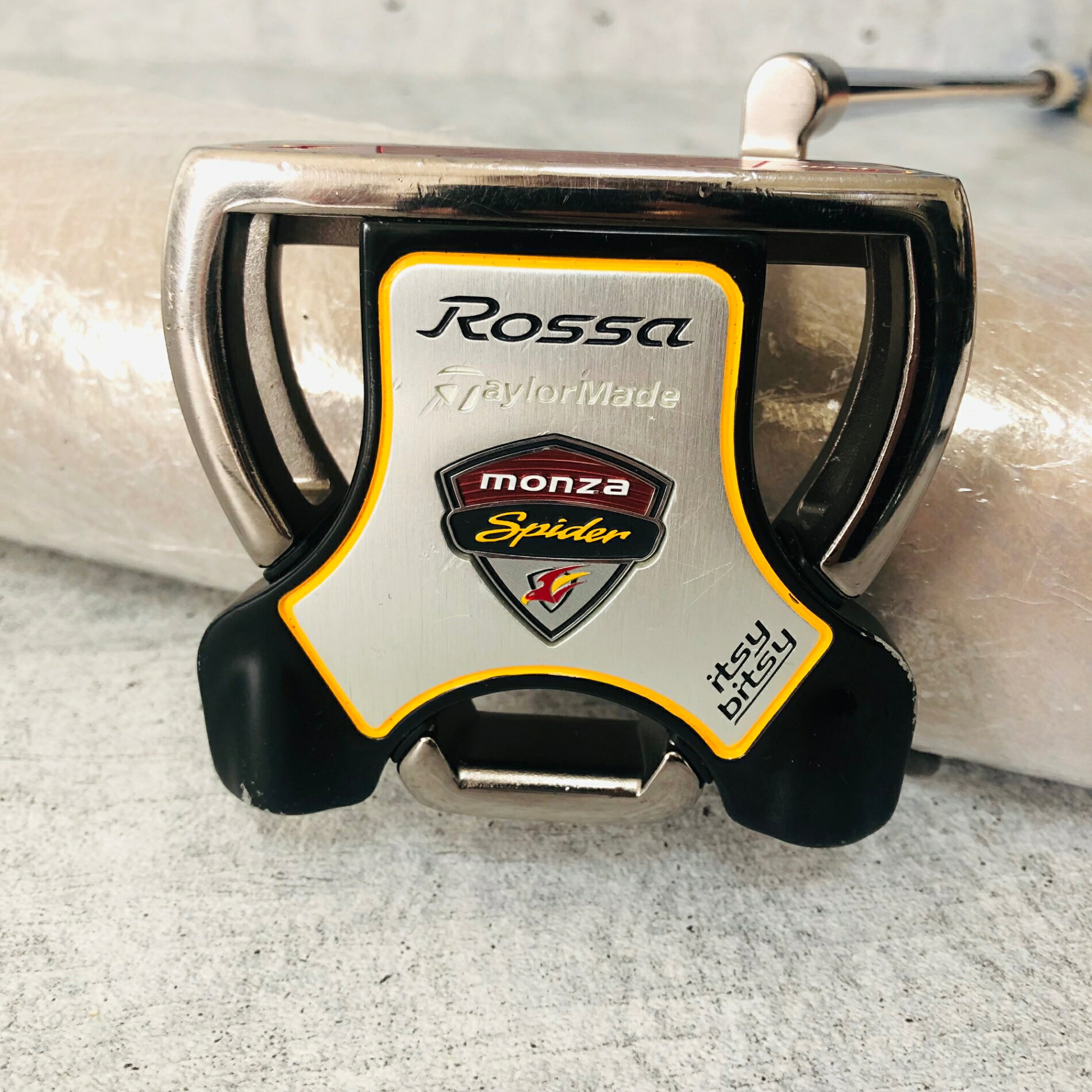 【中古】 レディース TaylorMade テーラーメイド Rossa ロッサ monza Spider モンザスパイダー 33.25インチ ゴルフ クラブ パター 単品 初心者 入門