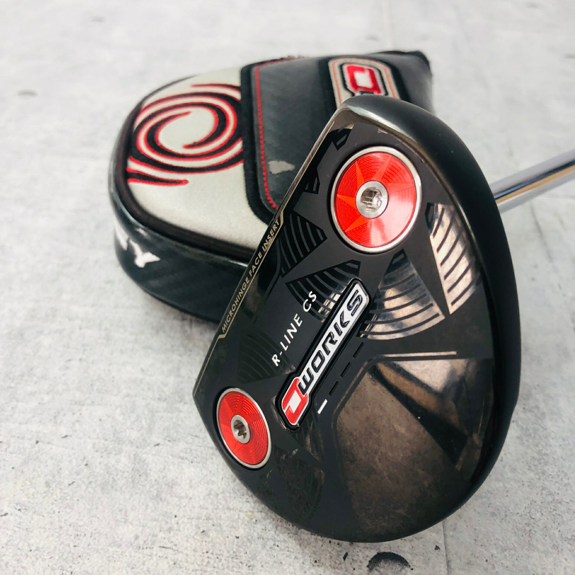 【中古】 レディース ODYSSEY オデッセイ O WORKS オーワークス R-LINE 33インチ ゴルフ クラブ パター 単品 初心者 入門