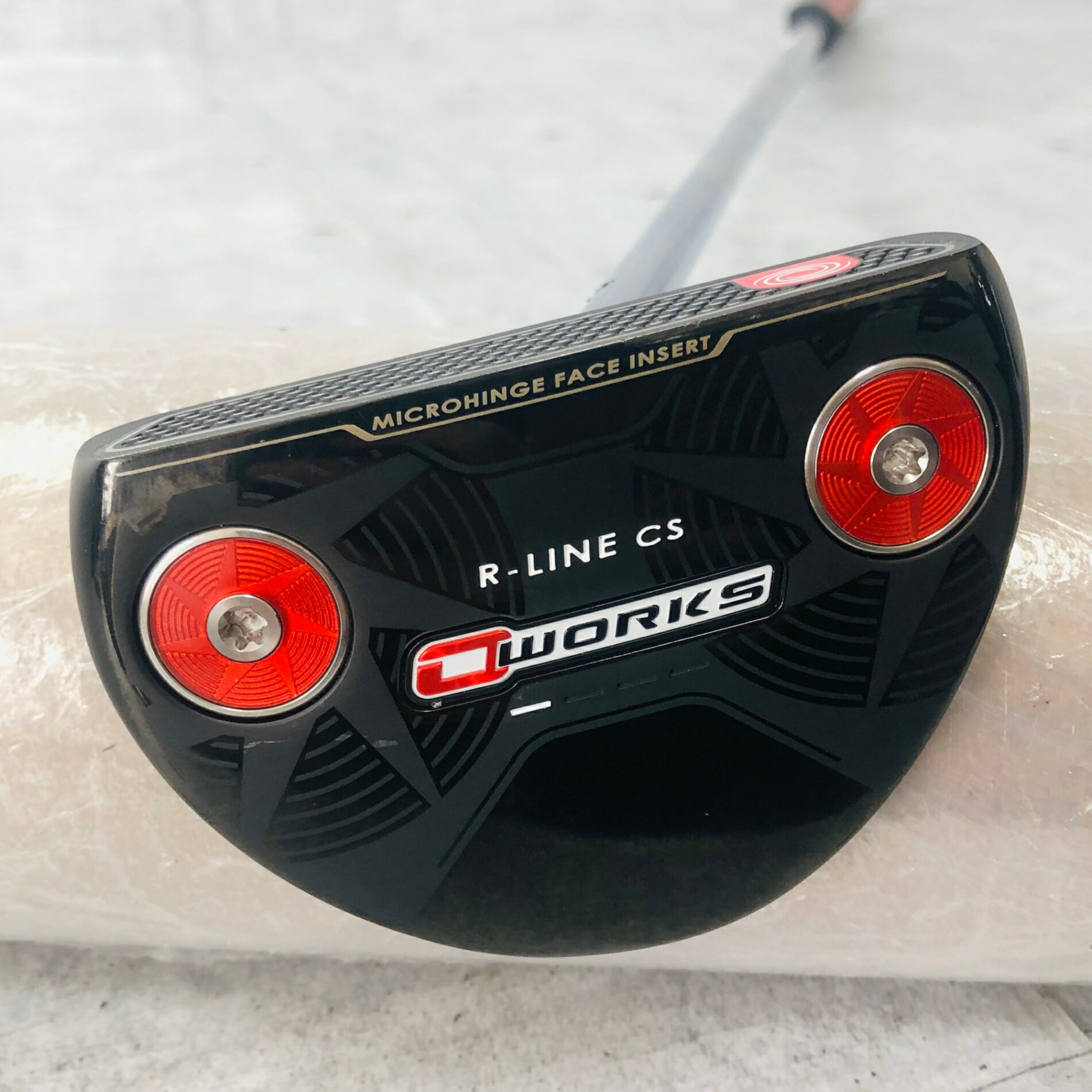 【中古】 レディース ODYSSEY オデッセイ O WORKS オーワークス R-LINE 33インチ ゴルフ クラブ パター 単品 初心者 入門