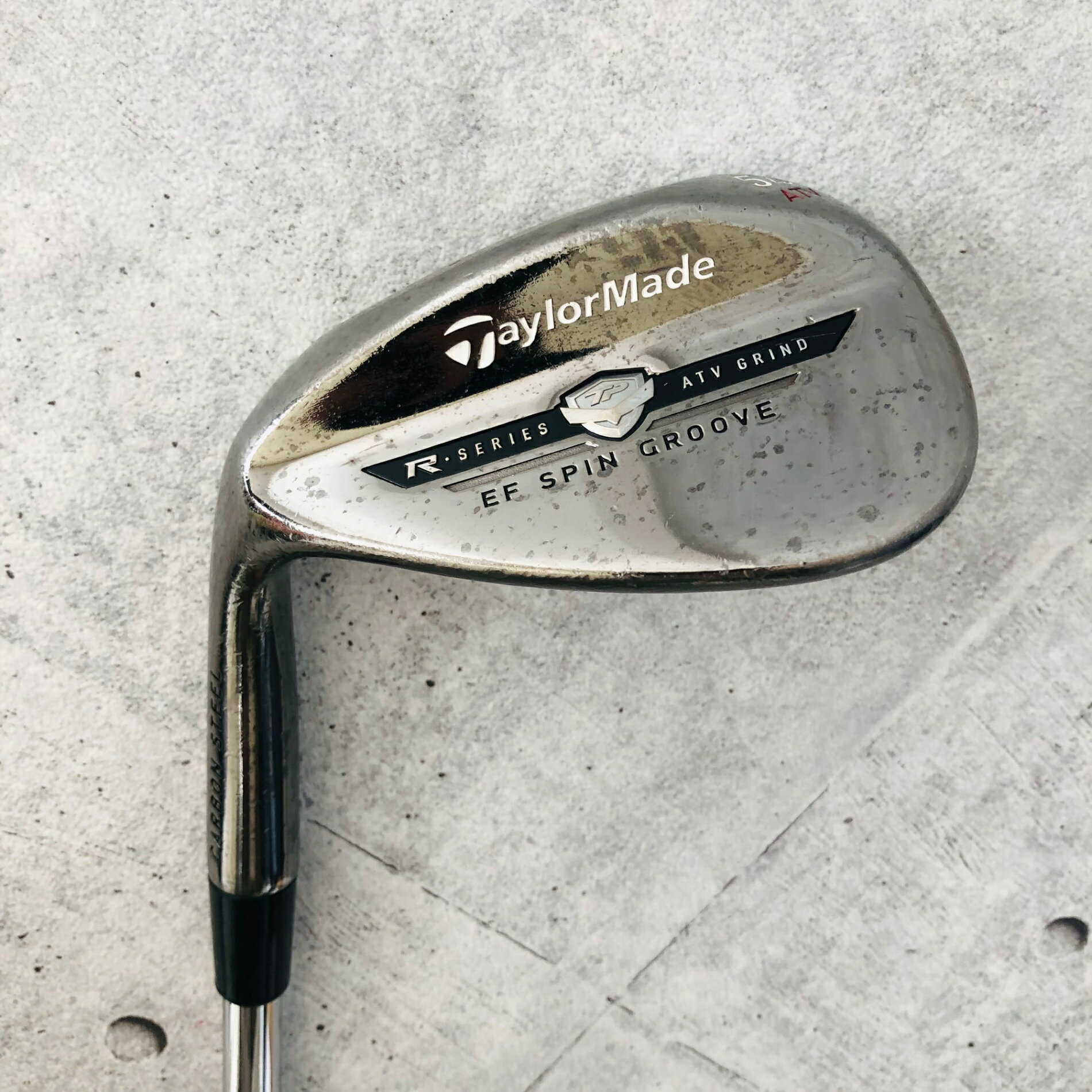 【中古】 レフティ TaylorMade テーラーメイド EF SPIN GROOVE スピン グルーブ 54° メンズ ゴルフ クラブ ウェッジ 初心者 入門 単品