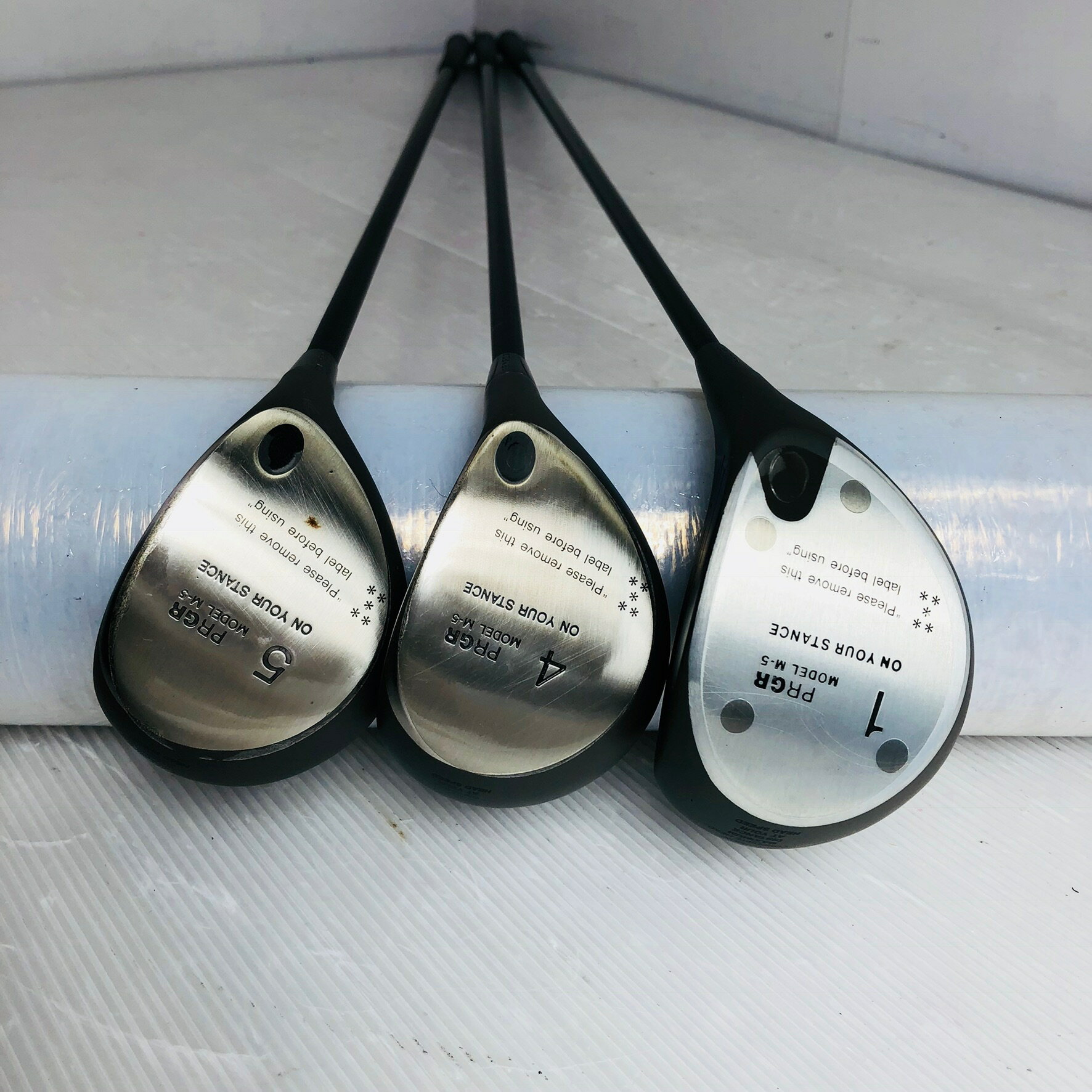 【中古】 レディース PRGR プロギア ゴルフセット クラブ セット 初心者 入門 バッグ付き 右利き パター付 安価　81Y-42