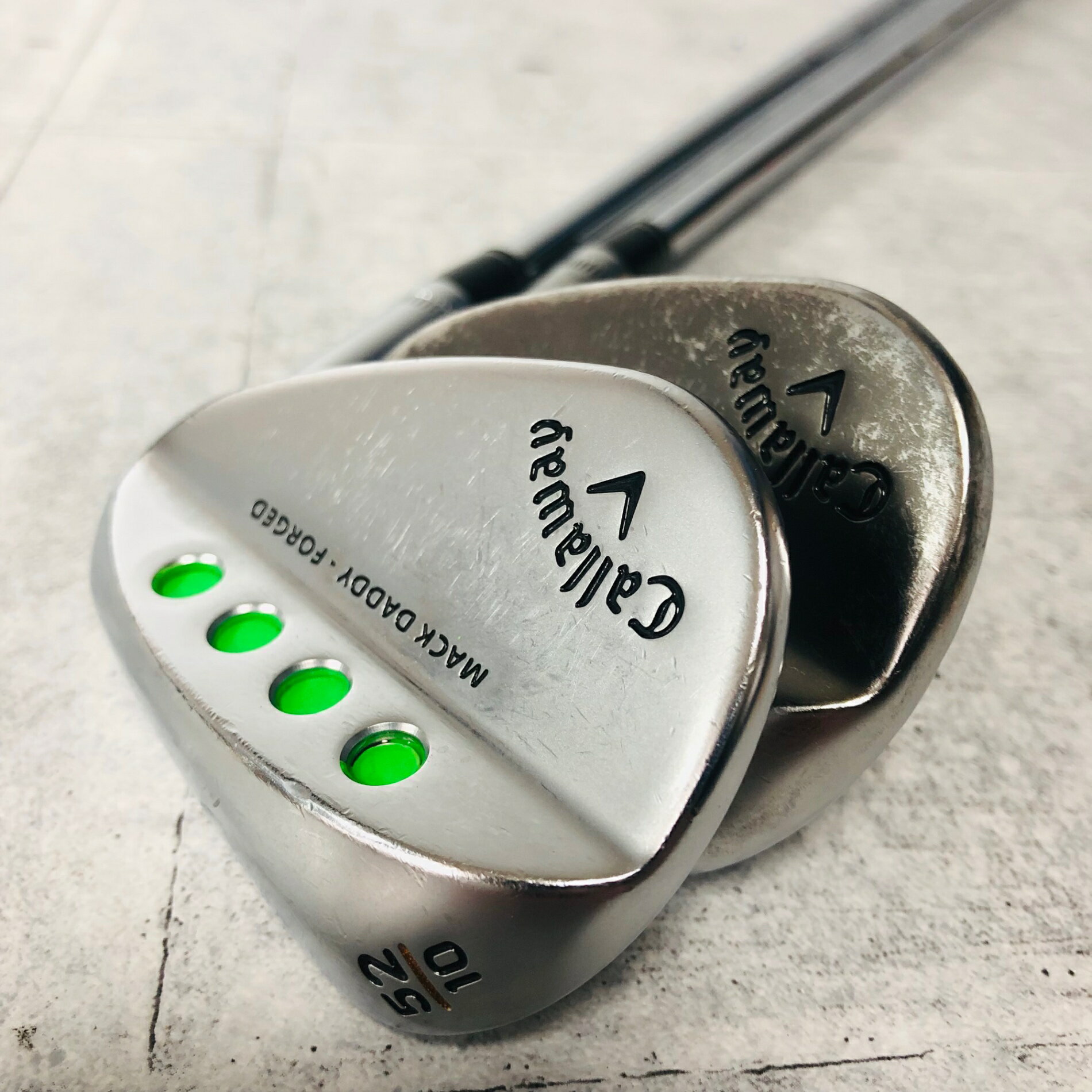 【中古】 Callaway キャロウェイ MACK DADDY FORGED マックダディフォージド 52° 58° 2本 メンズ ゴルフ クラブ ウェッジ 初心者 入門 単品